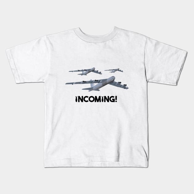 B-52 Strategic Bombers Armada Kids T-Shirt by NorseTech